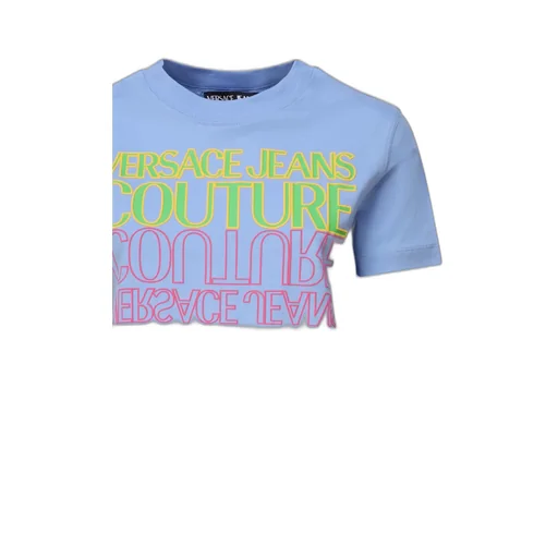Versace Jeans Couture Logo Printed Crewneck T-Shirt