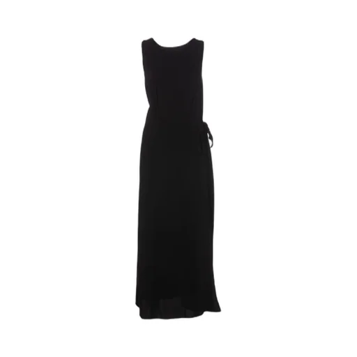 Mm6 Maison Margiela Belted Sleeveless Maxi Dress