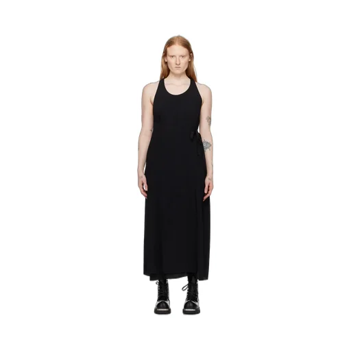 Mm6 Maison Margiela Belted Sleeveless Maxi Dress