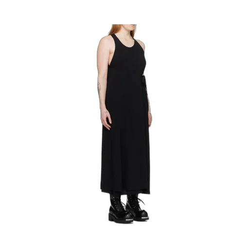 Mm6 Maison Margiela Belted Sleeveless Maxi Dress
