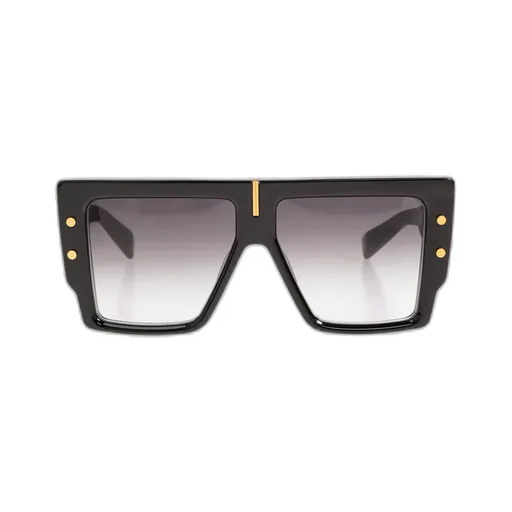 B-Grand Rectangle-Frame Gradient Sunglasses