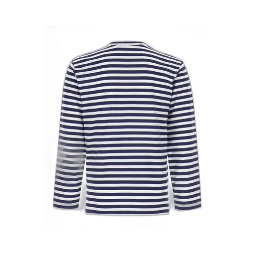 Comme Des GarÇOns Play Striped Crewneck T-Shirt