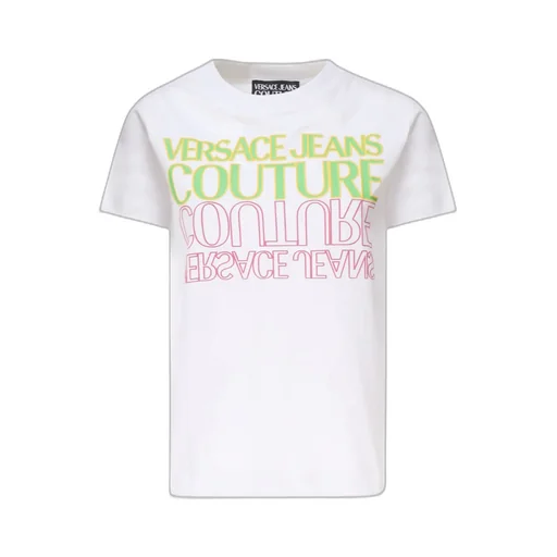 Versace Jeans Couture Logo Printed Crewneck T-Shirt