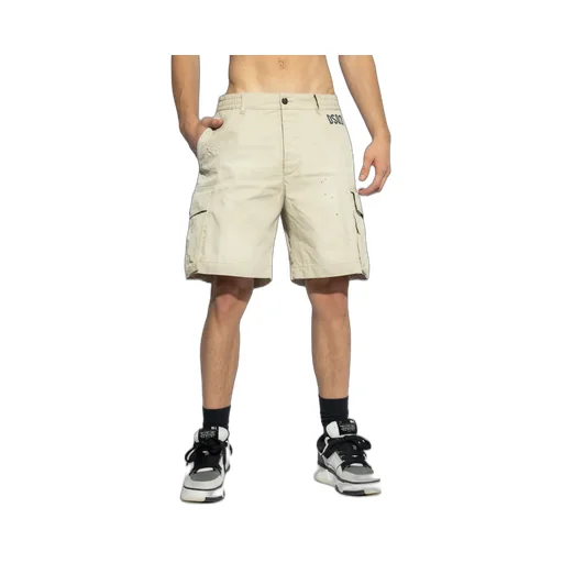 Dsquared2 Logo Printed Cargo Shorts