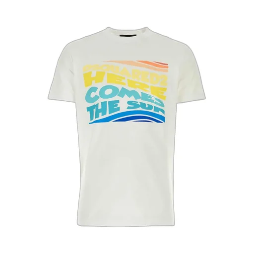 Dsquared2 Logo-Printed Crewneck T-Shirt