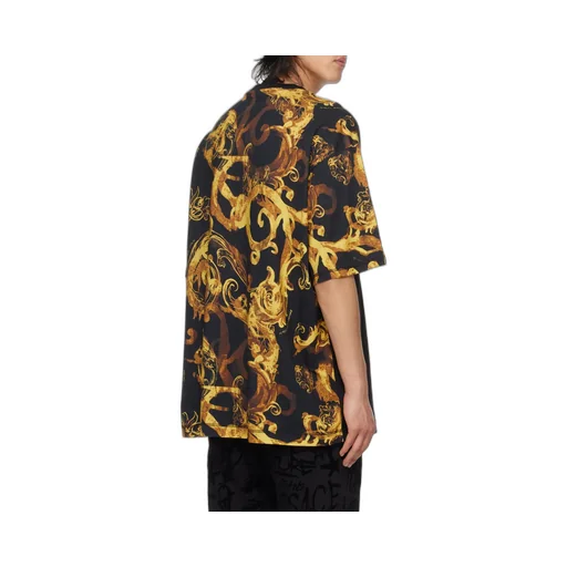 Watercolour Couture-Print Cotton T-Shirt
