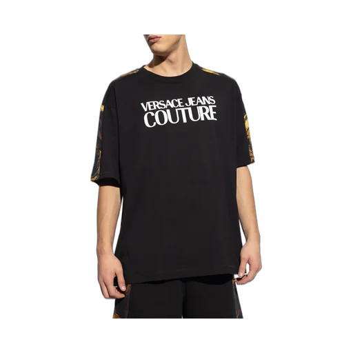 Watercolour Couture-Print Cotton T-Shirt
