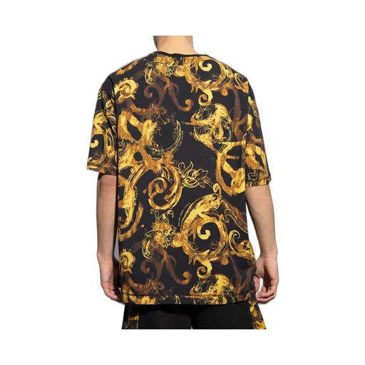 Watercolour Couture-Print Cotton T-Shirt