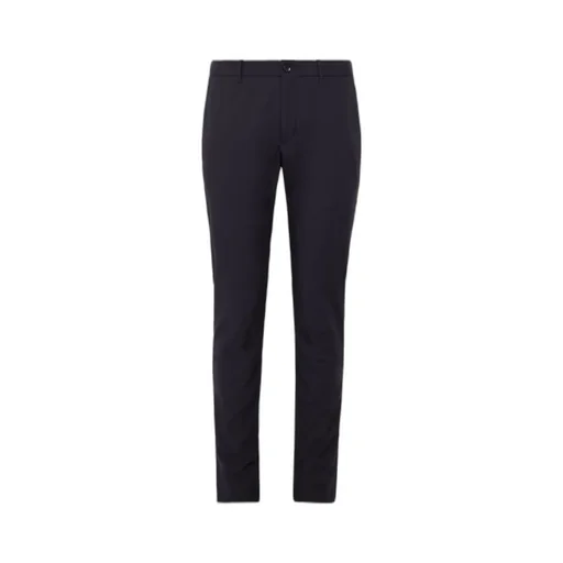 Mid-Waist Slim-Fit Trousers