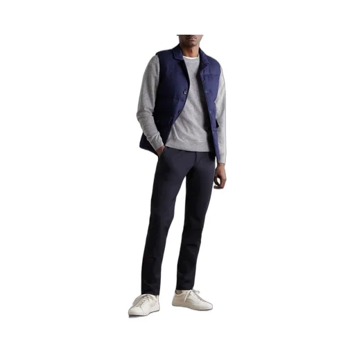 Mid-Waist Slim-Fit Trousers