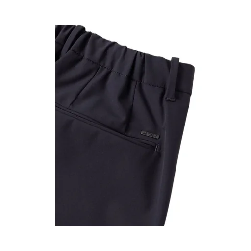 Mid-Waist Slim-Fit Trousers
