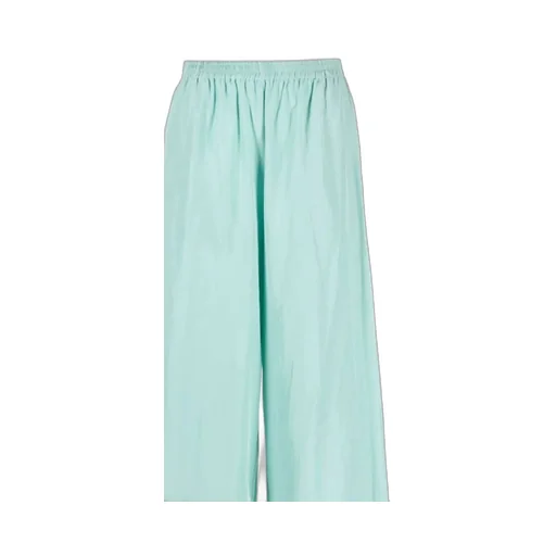 High Waist And Wide Legs Casual Trousers