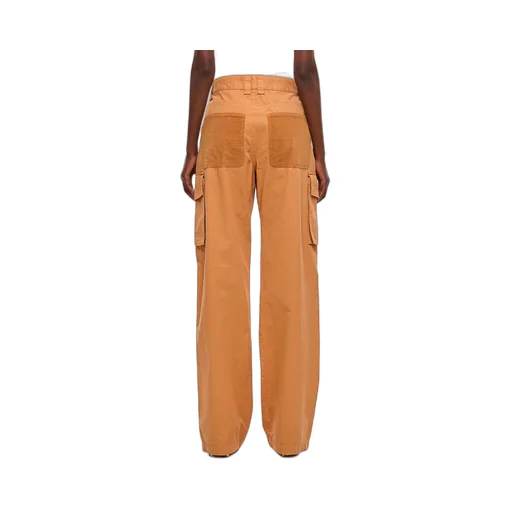 Stella Mccartney Straight-Leg Ankle-Zip Cargo Pants
