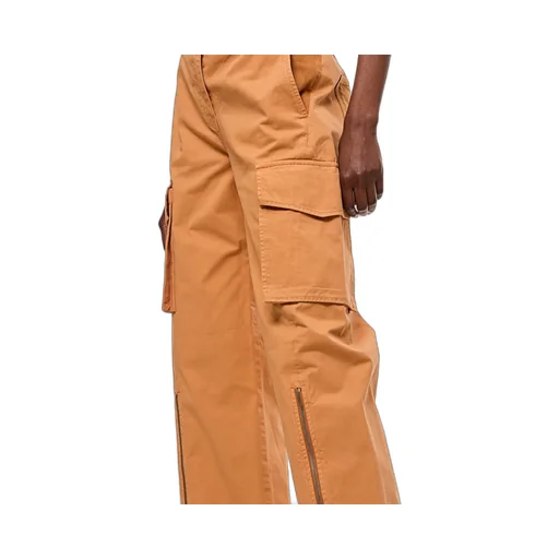 Stella Mccartney Straight-Leg Ankle-Zip Cargo Pants
