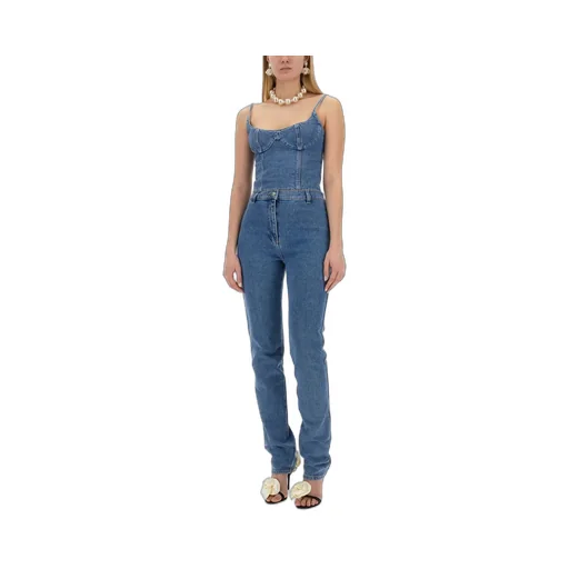 Magda Butrym Logo Patch Skinny Jeans