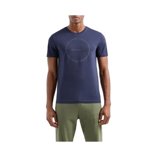 Ea7 Emporio Armani Logo-Printed Crewneck T-Shirt