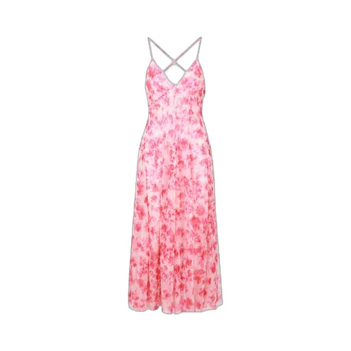 A Dress With A Halter And Bare Back