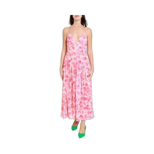 A Dress With A Halter And Bare Back