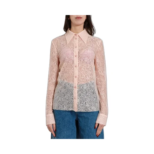 Long-Sleeved Lapel Shirt