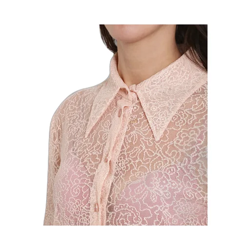 Long-Sleeved Lapel Shirt