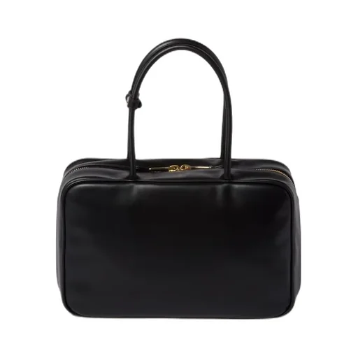 Miu Miu Logo-Embossed Zipped Handbag