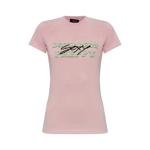 Dsquared2 Logo-Printed Crewneck T-Shirt