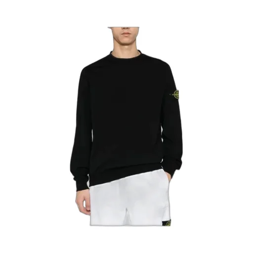Stone Island Compass-Badge Crewneck Sweatshirt