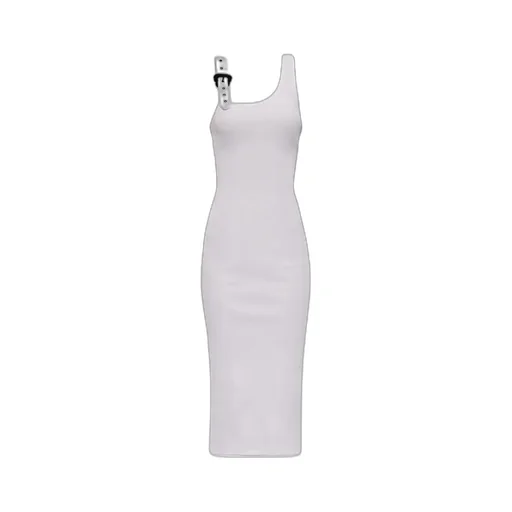 Ribbed-Knit Midi Dress