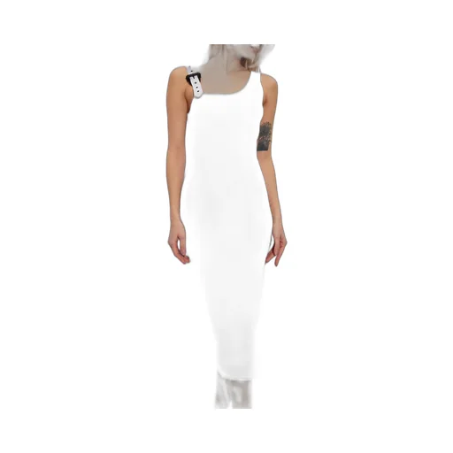 Ribbed-Knit Midi Dress