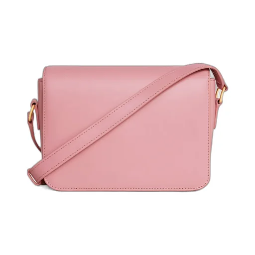 Teen Triomphe Bag In Shiny Calfskin