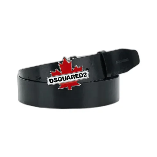 Dsquared2 Logo Plaque Buckle Belt