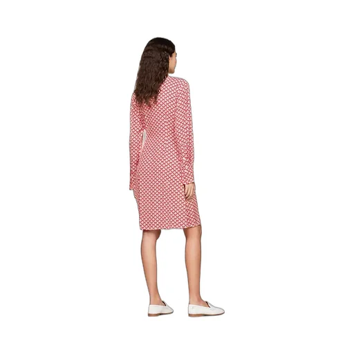 Long-Sleeved V-Neck Dress