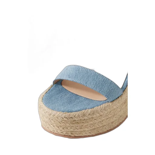 Round Head High Heel Sandals