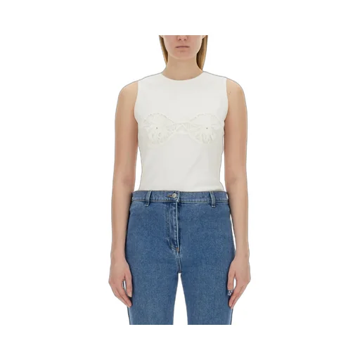 Magda Butrym Crochet Bra Tank Top