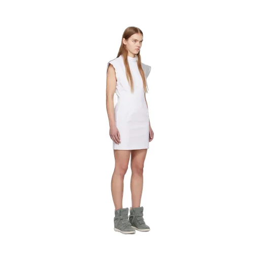 Isabel Marant Nina Cape-Sleeved Mini Dress