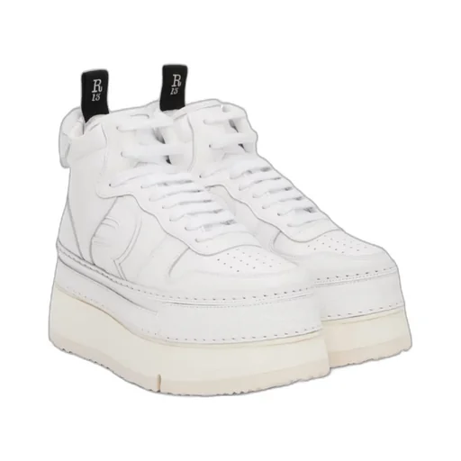 Chunky Leather Sneakers