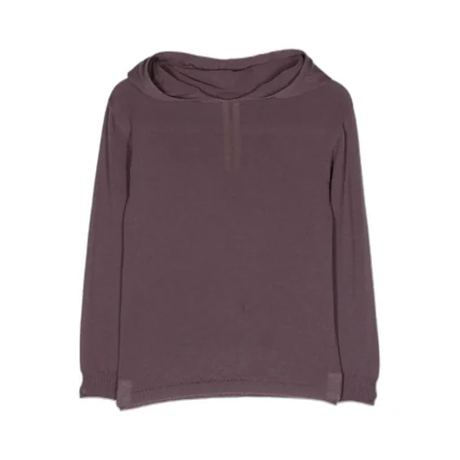 Fine-Knit Virgin Wool Hoodie