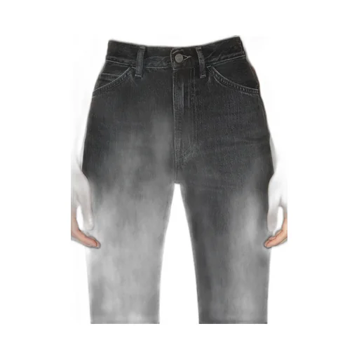 Belt Ring Denim Trousers