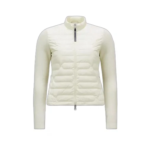 Moncler Quilted Zip-Up Cardigan