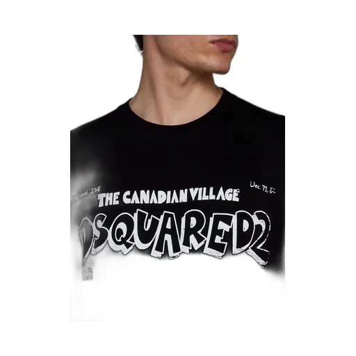 Dsquared2 Logo Printed Crewneck T-Shirt