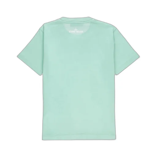 Stone Island Junior Logo Printed Crewneck T-Shirt