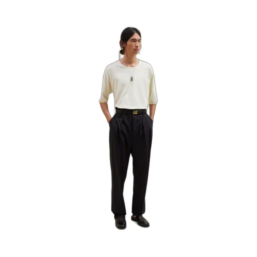 Short-Sleeved T-Shirt With Round Neck