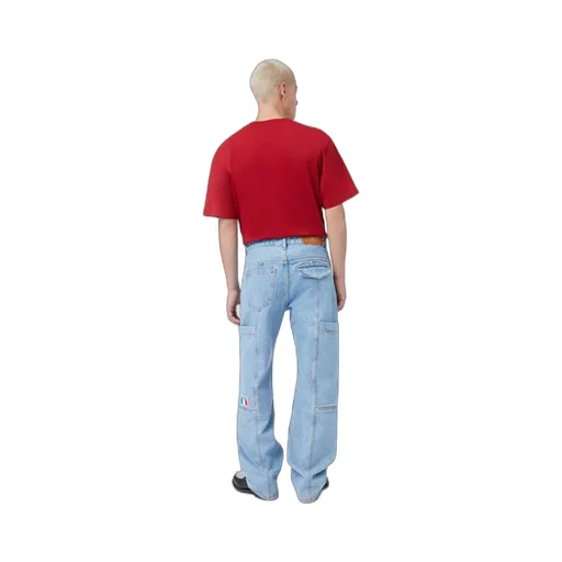 Gcds Logo Patch Ultrapocket Jeans
