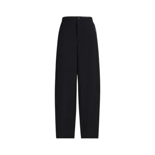 Marni High-Waist Straight-Leg Trousers