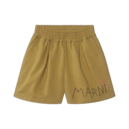 Logo-Embroidered Track Shorts