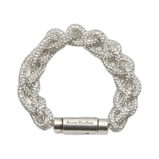 Crystal-Embellished Cord Bracelet