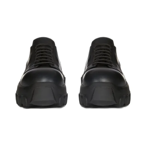 Rick Owens Lido Laceup Bozo Tractor Boots