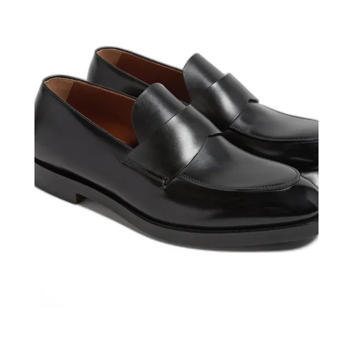 Zegna Torino Round Toe Loafers