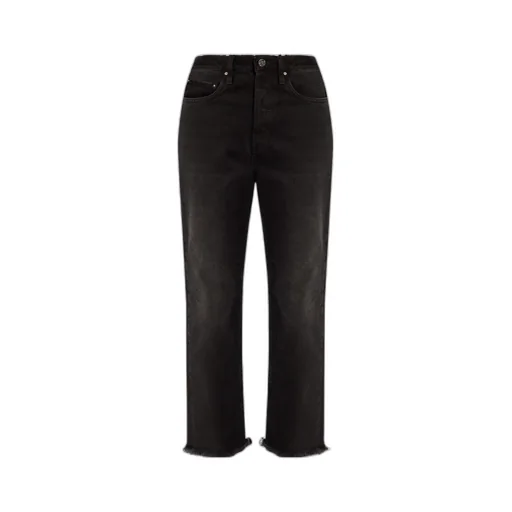 High-Rise Straight-Leg Jeans