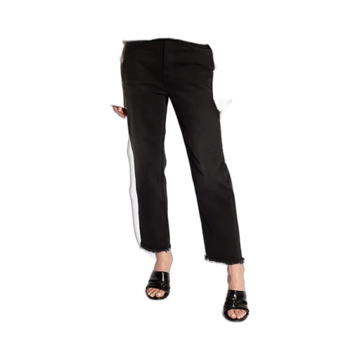 High-Rise Straight-Leg Jeans